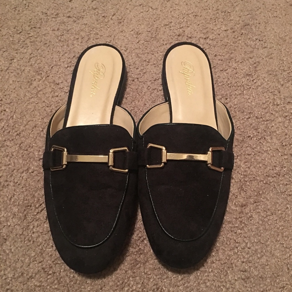 Black mules